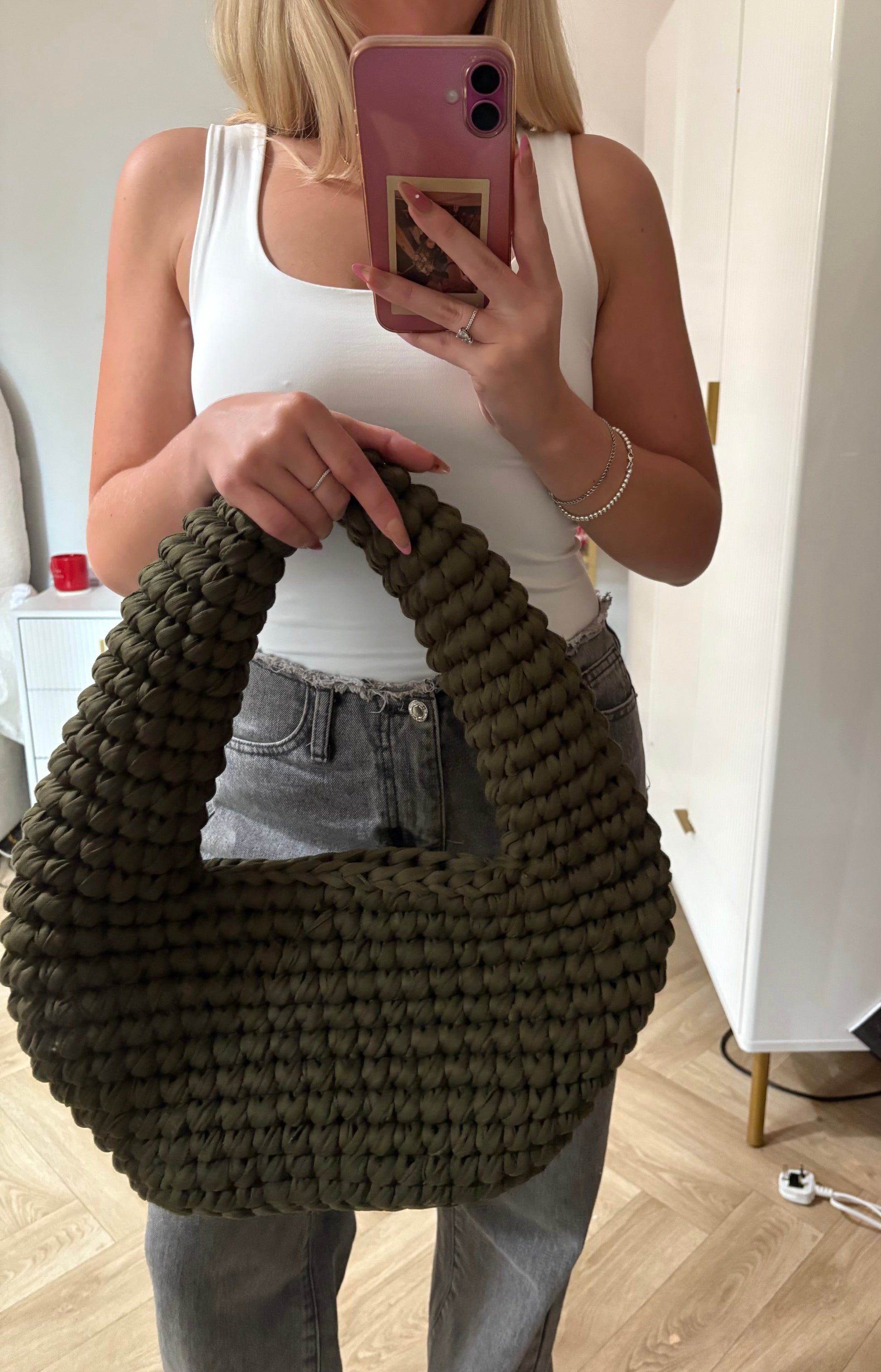 The Oval Bag - Khaki