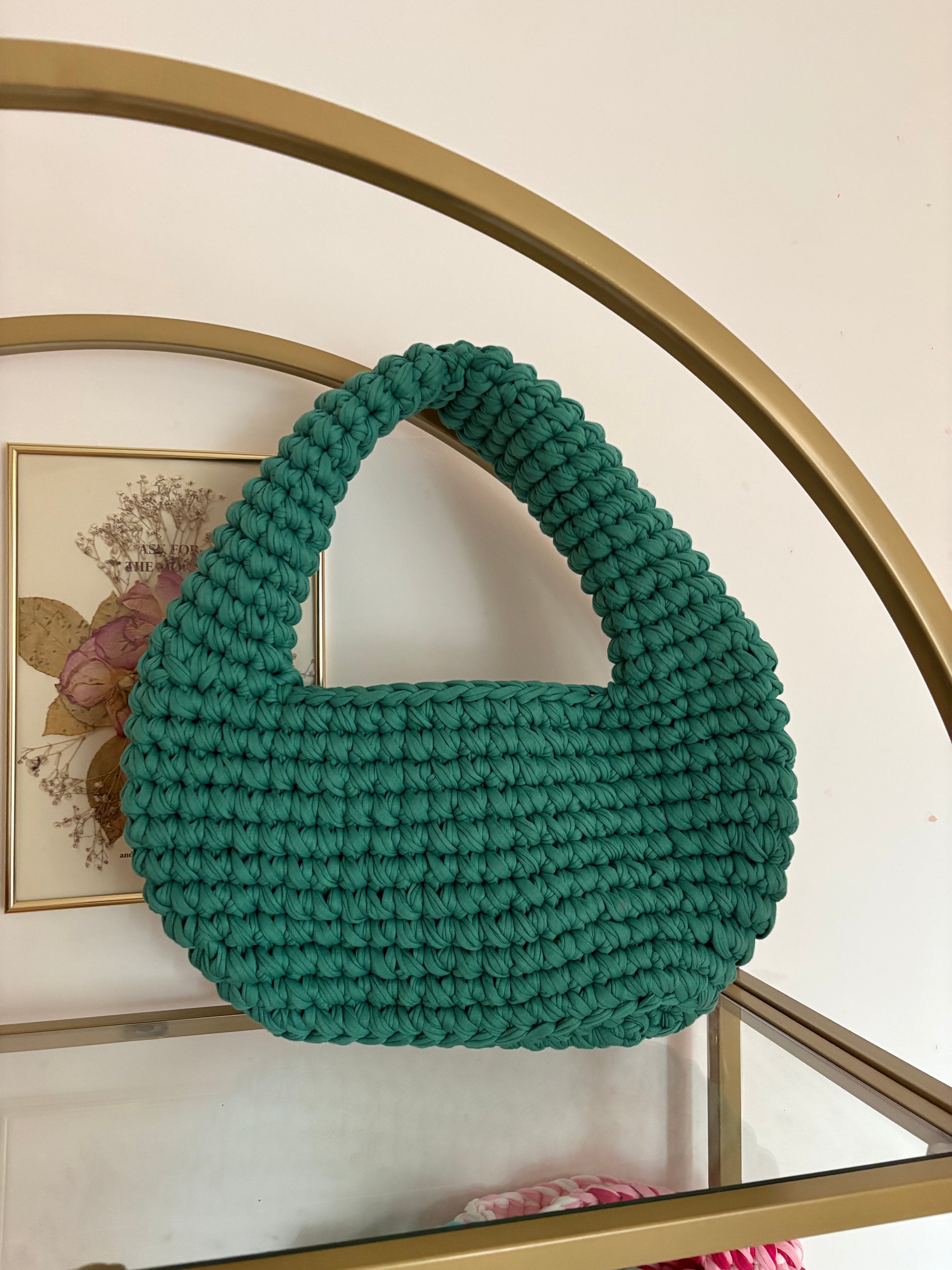 The Oval Bag - Green
