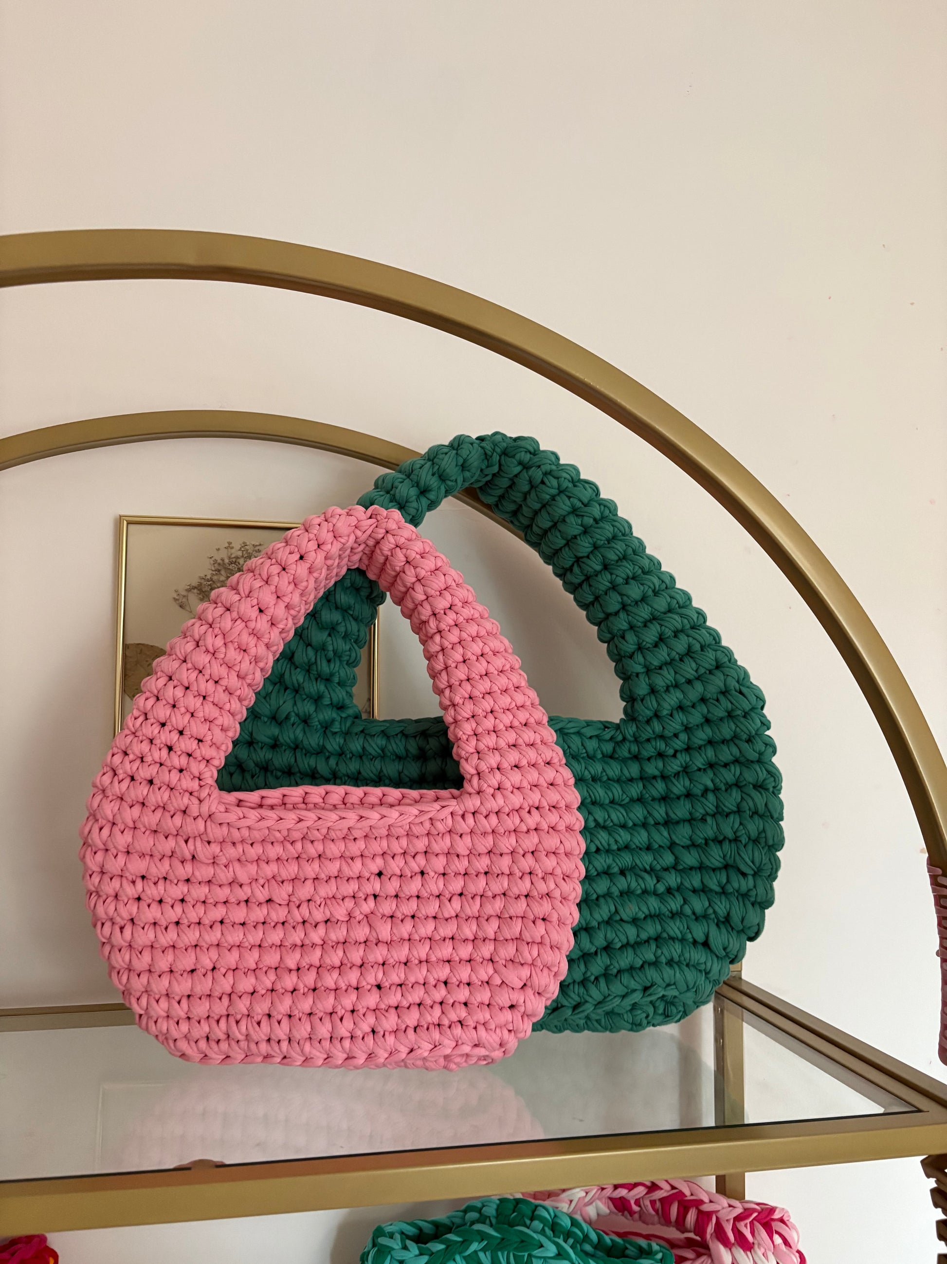 The Oval Bag - Pink