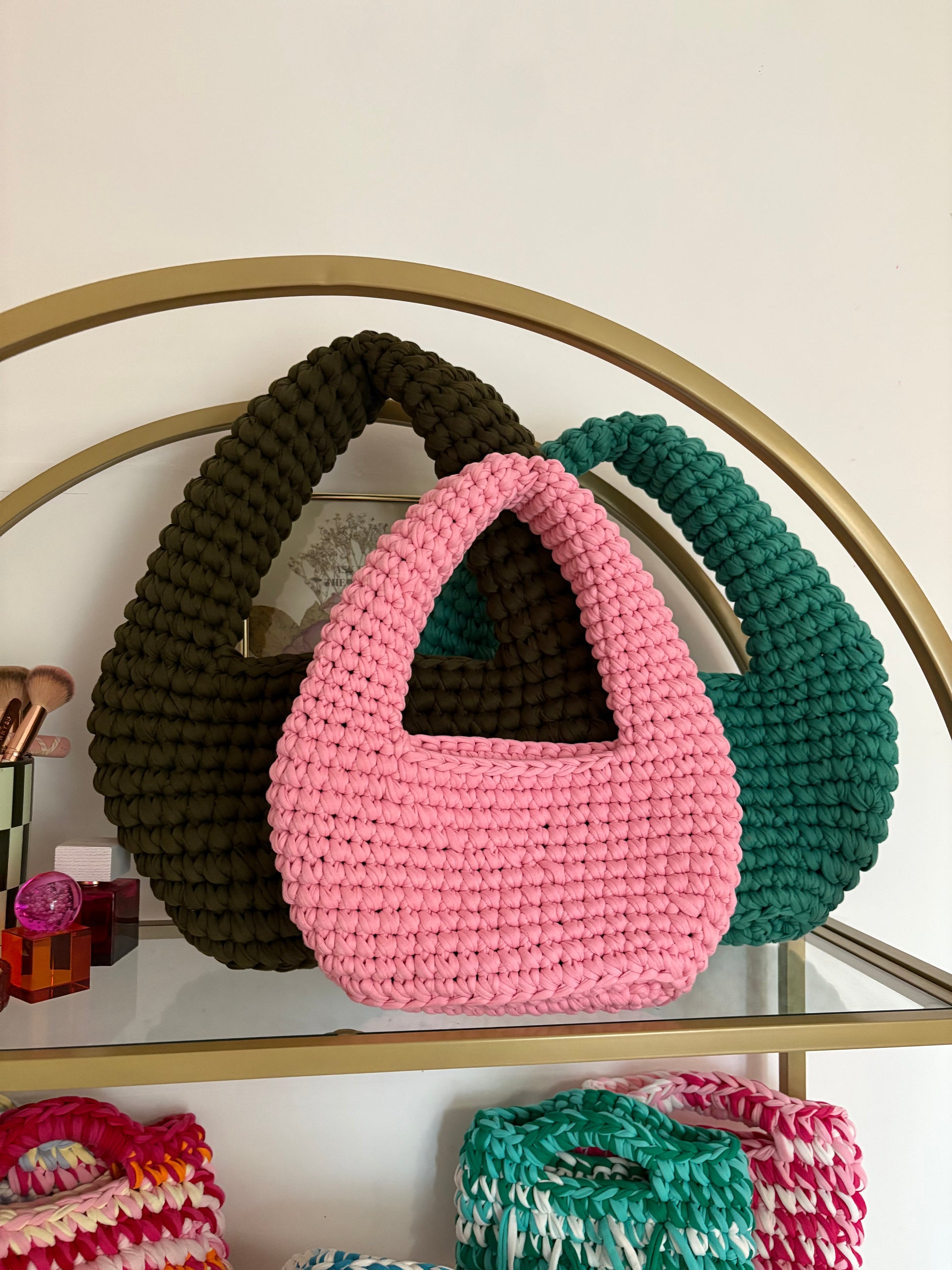 The Oval Bag - Pink